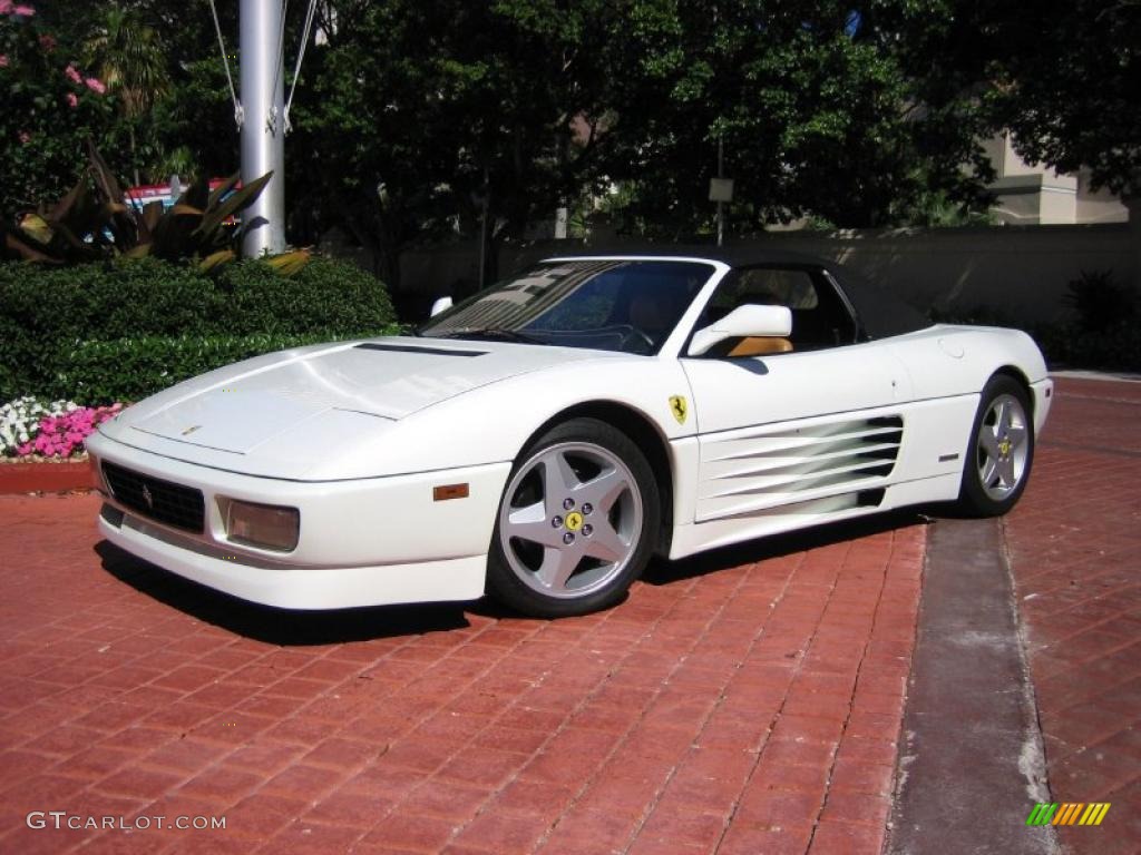 White 1994 Ferrari 348 Spider Exterior Photo #45308117