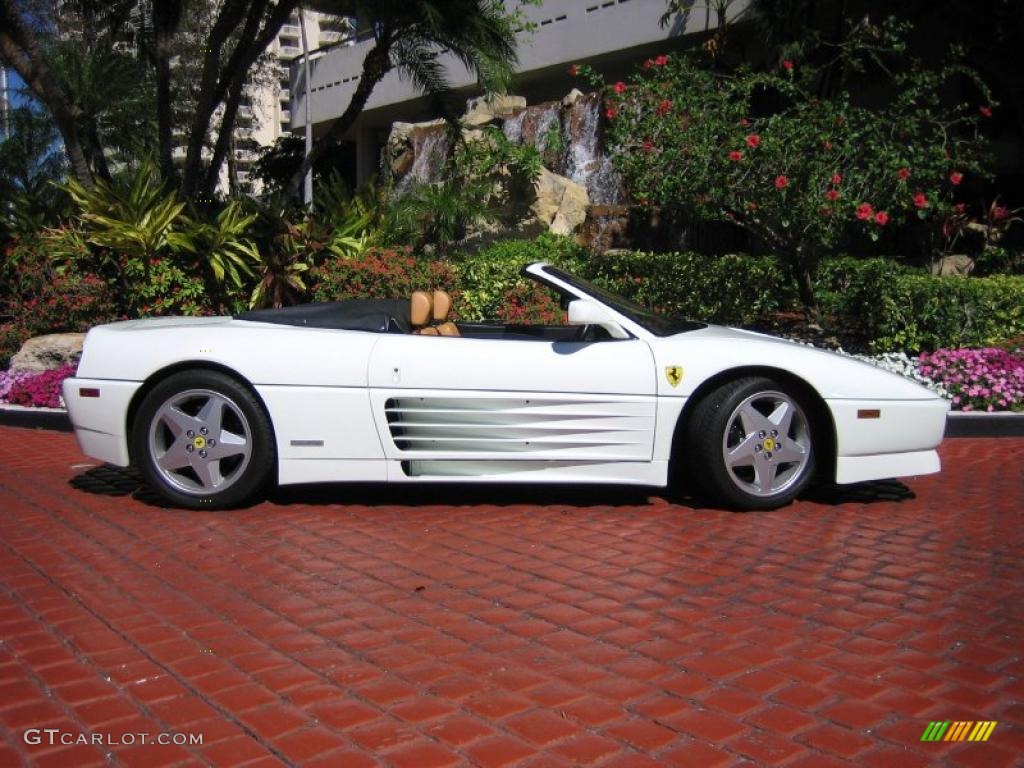White 1994 Ferrari 348 Spider Exterior Photo #45308149