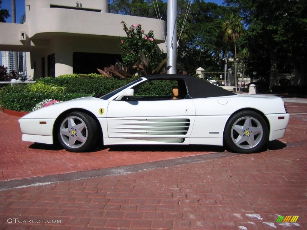 White 1994 Ferrari 348 Spider Exterior Photo #45308165