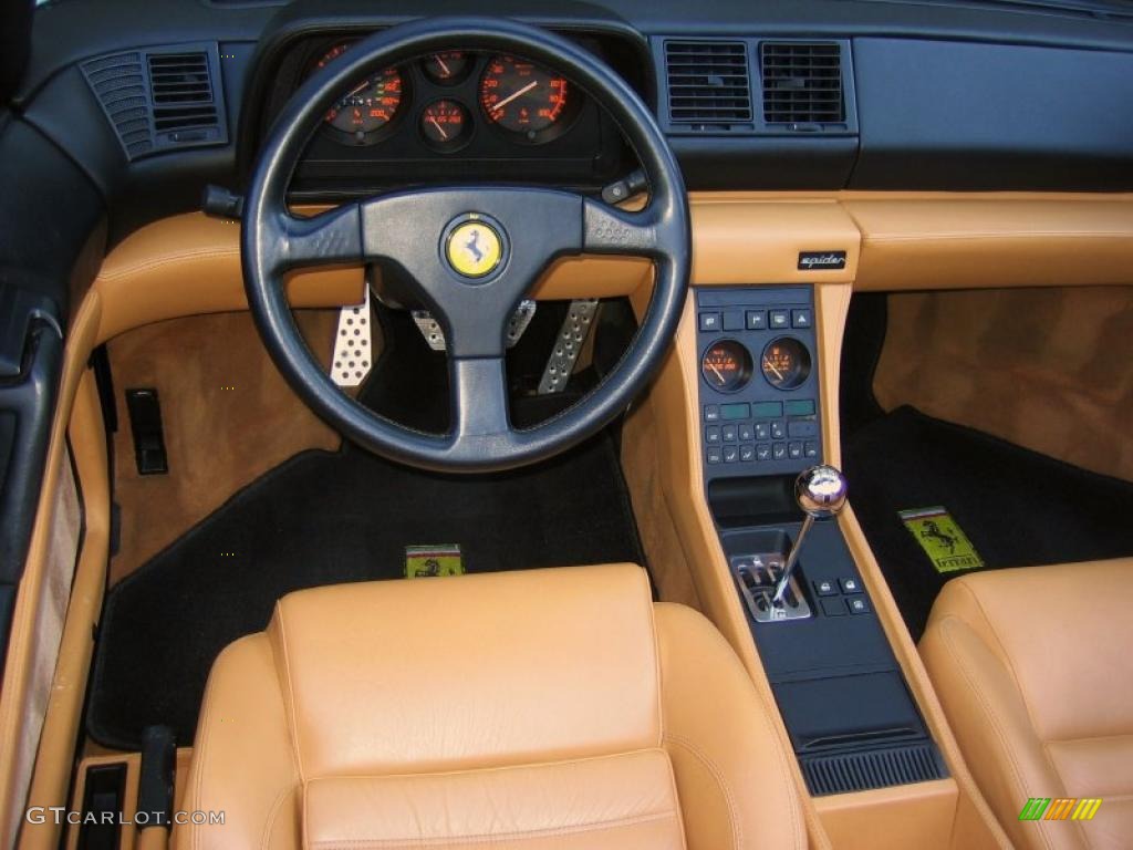 1994 Ferrari 348 Spider Beige Dashboard Photo #45308241