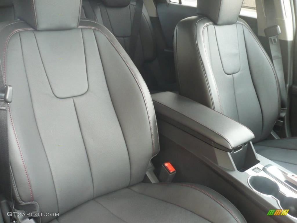 Jet Black Interior 2011 GMC Terrain SLT AWD Photo #45308529