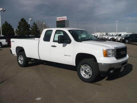 2011 GMC Sierra 2500HD Work Truck Extended Cab 4x4 Data, Info and Specs