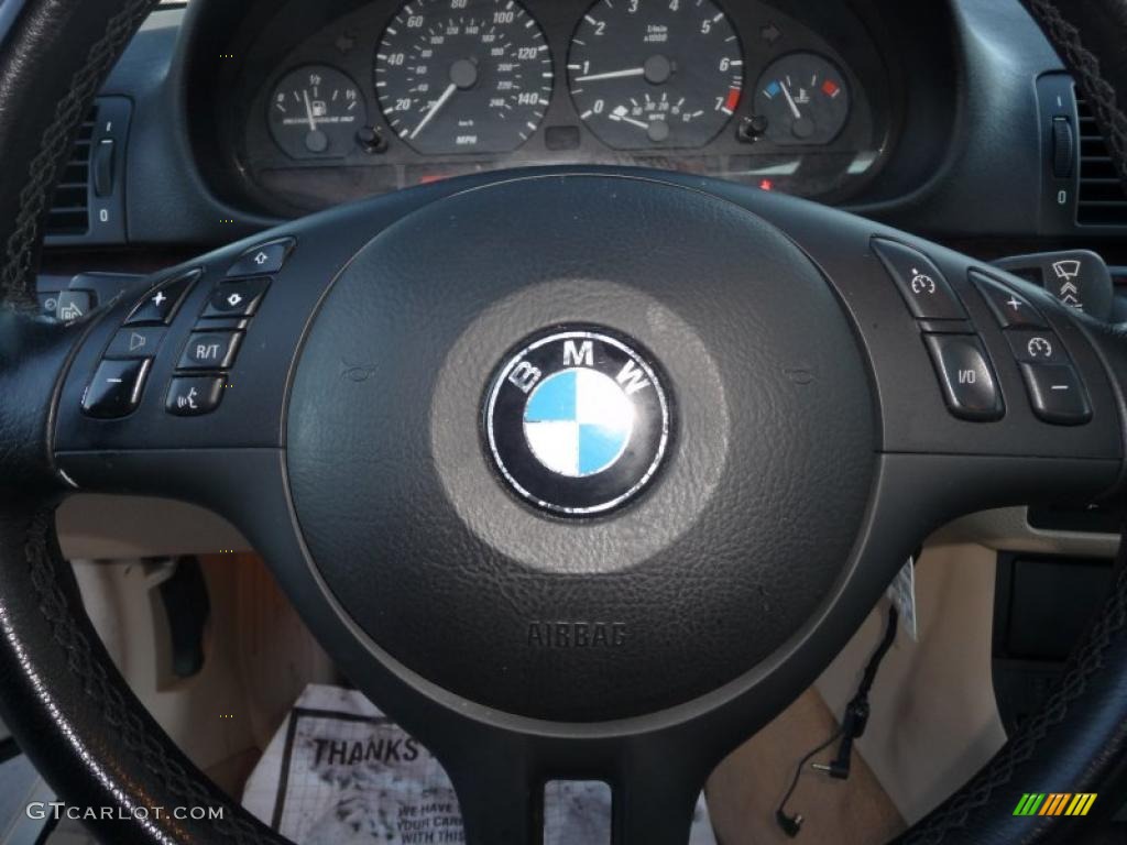 2004 3 Series 325i Coupe - Alpine White / Sand photo #10