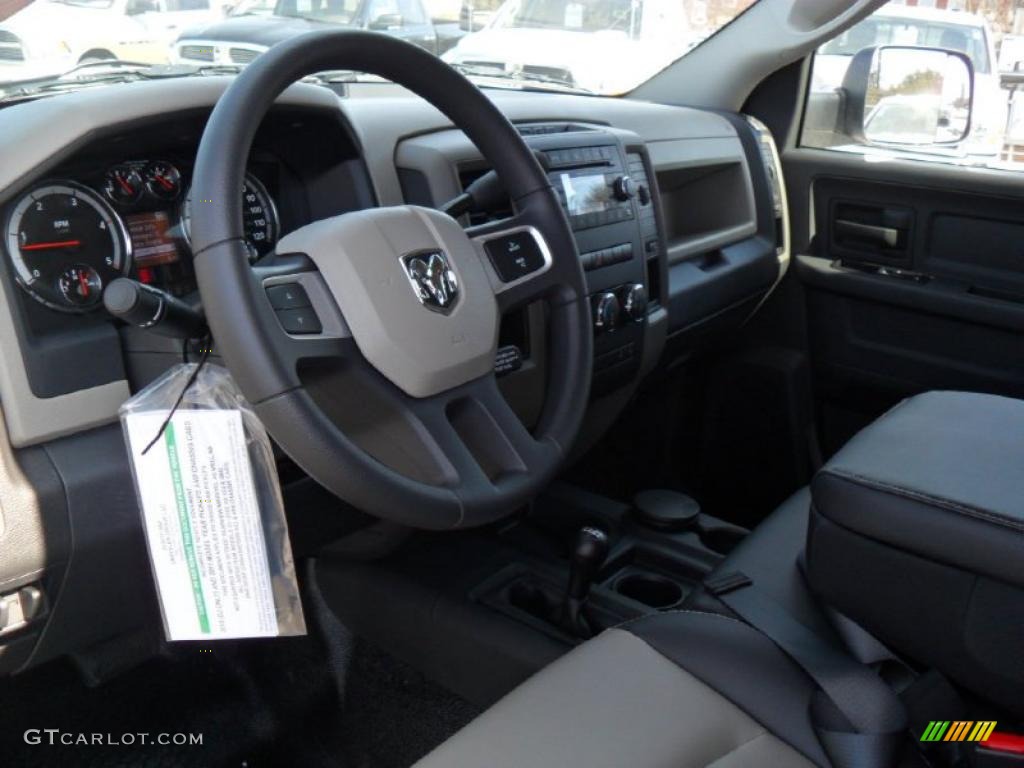 Dark Slate/Medium Graystone Interior 2011 Dodge Ram 4500 HD SLT Crew Cab 4x4 Chassis Photo #45309998