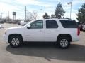 2010 Summit White GMC Yukon SLT 4x4  photo #5