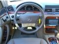 2004 Mercedes-Benz S Java Interior Steering Wheel Photo