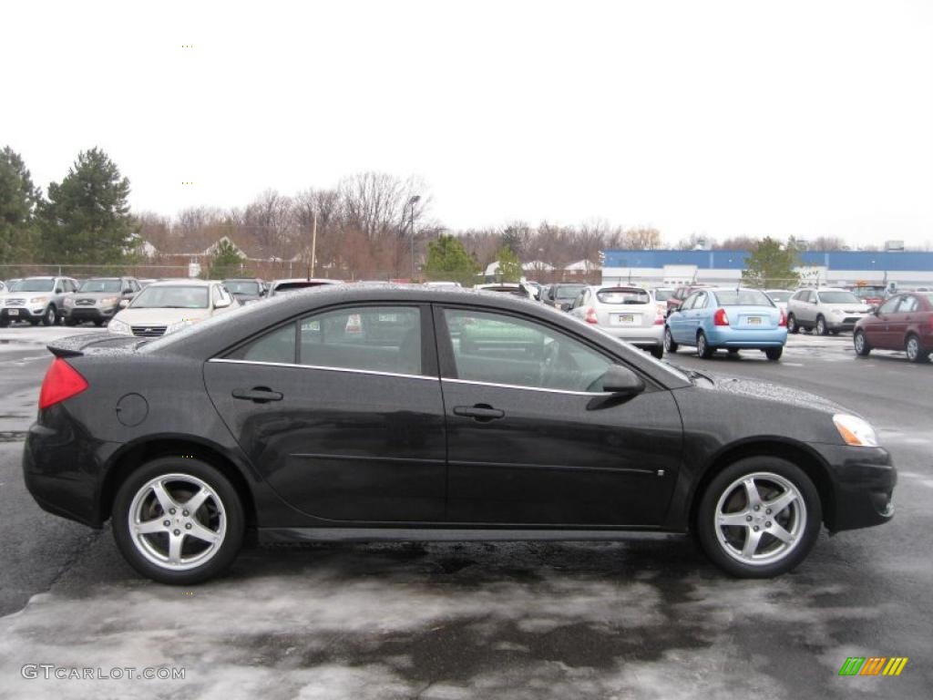 Carbon Black Metallic 2009 Pontiac G6 V6 Sedan Exterior Photo #45314243