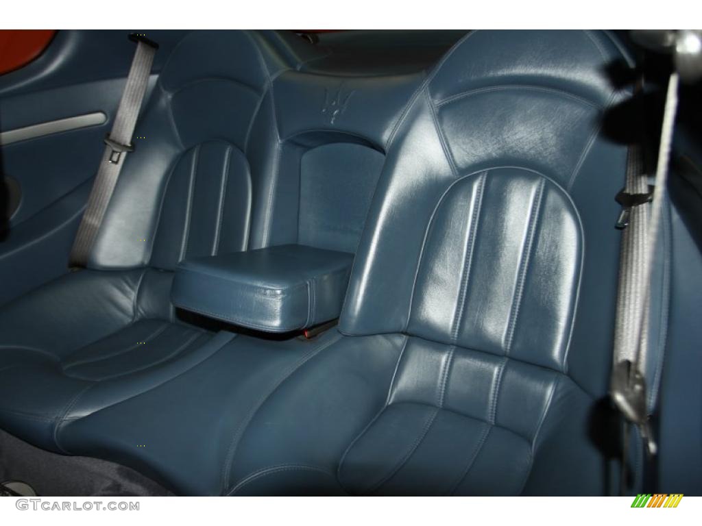 Blu Medio Interior 2006 Maserati GranSport Coupe Photo #45315395