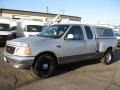 2000 Silver Metallic Ford F150 XLT Extended Cab  photo #3