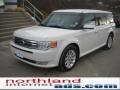 2010 White Suede Ford Flex SEL AWD  photo #2