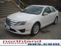 2010 White Suede Ford Fusion SEL V6  photo #2