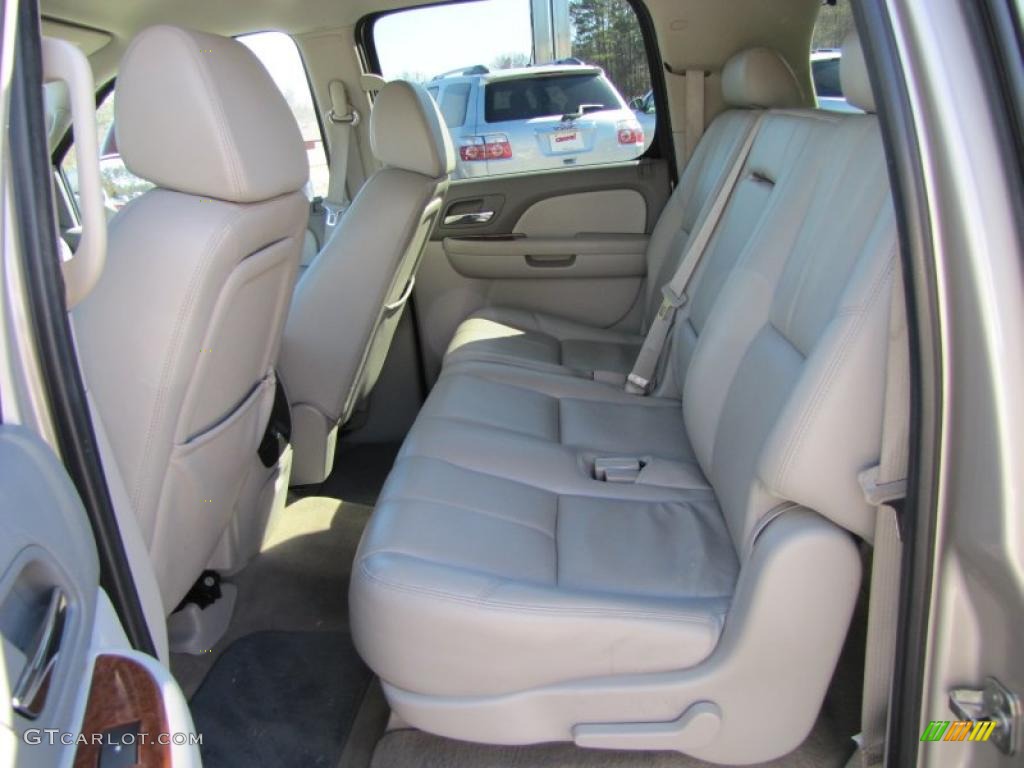 Light Titanium Interior 2008 GMC Yukon XL SLT Photo #45318977