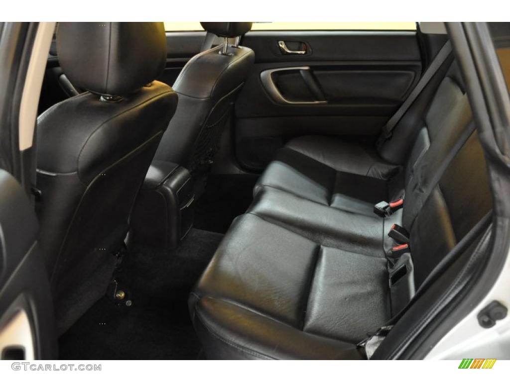 Off Black Interior 2005 Subaru Outback 2.5i Limited Wagon Photo #45319201