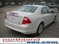 2010 White Suede Ford Fusion SEL V6  photo #6