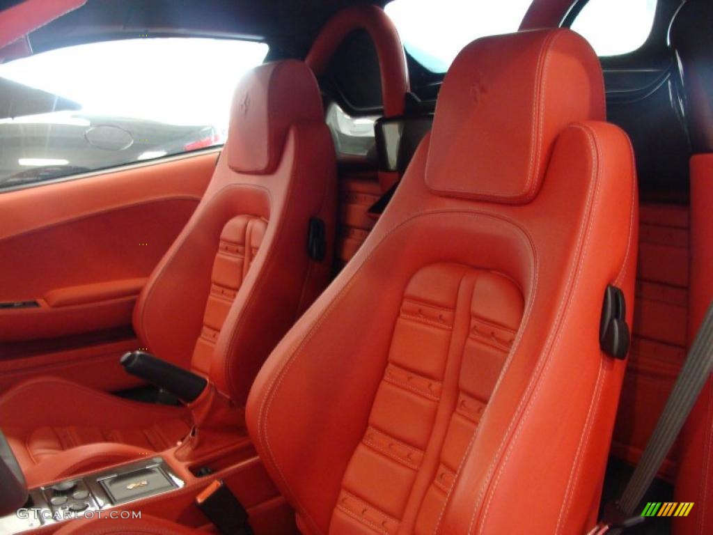 Rosso Interior 2007 Ferrari F430 Spider F1 Photo #45320262