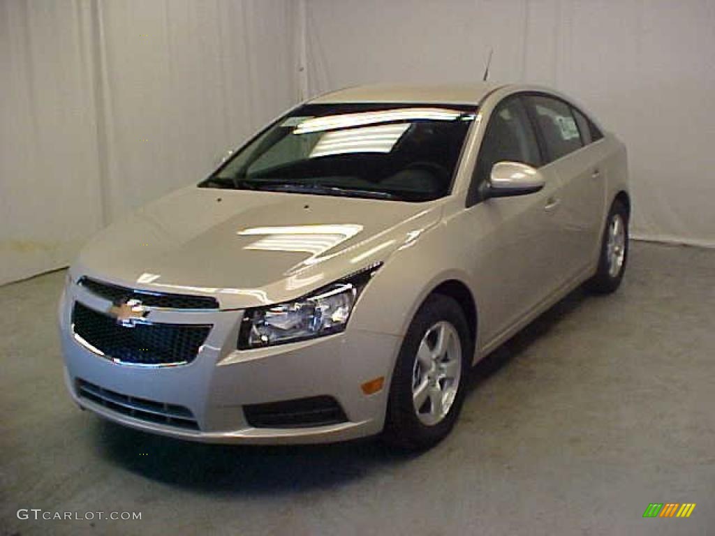 2011 Cruze LT - Gold Mist Metallic / Jet Black photo #3