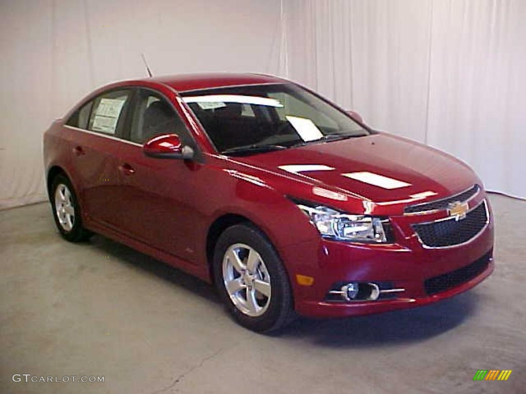 Crystal Red Metallic Tintcoat 2011 Chevrolet Cruze LT/RS Exterior Photo #45321039