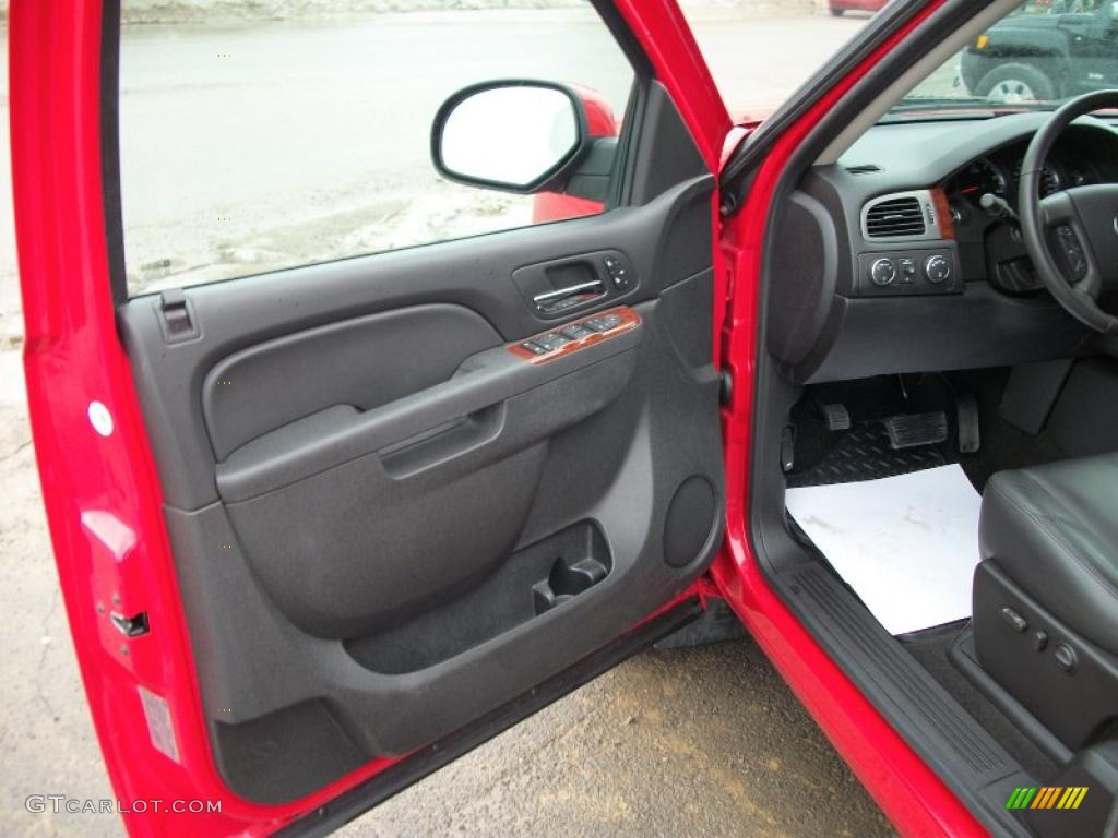 2010 Silverado 1500 LTZ Extended Cab 4x4 - Victory Red / Ebony photo #25