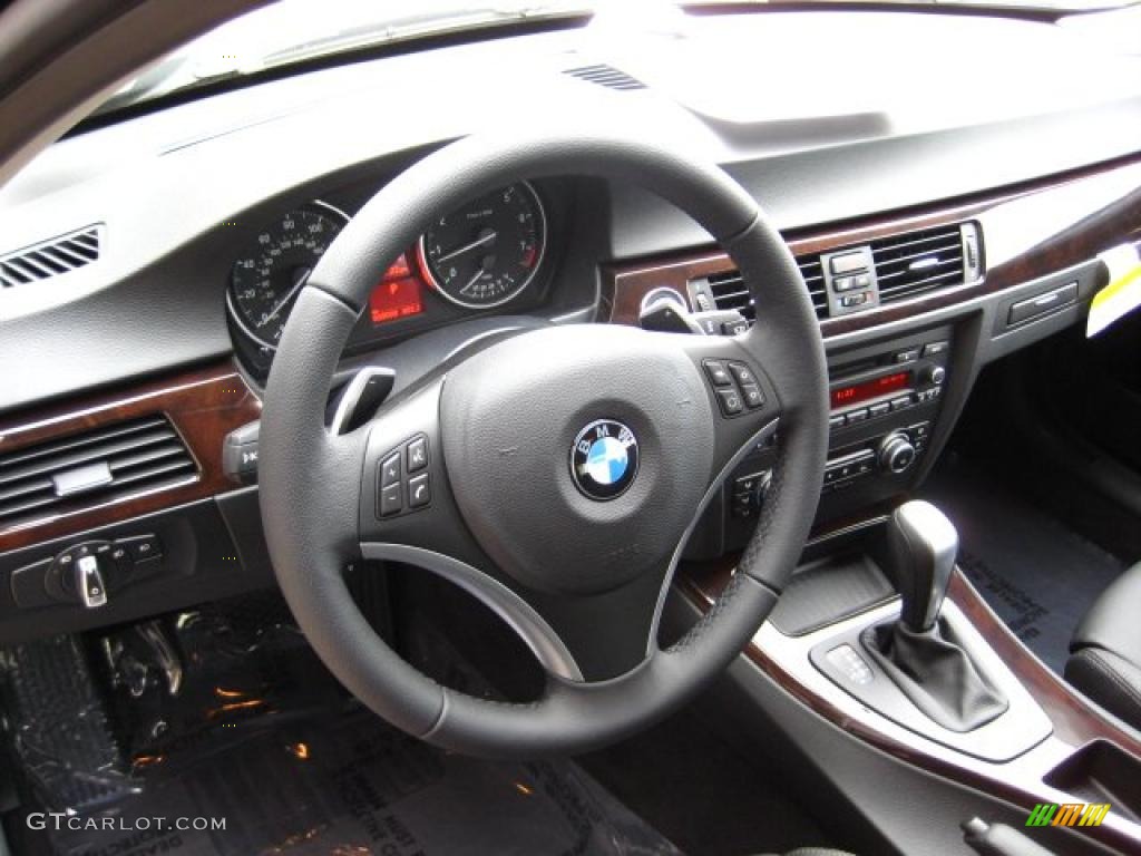 2011 3 Series 328i Sedan - Jet Black / Black photo #4