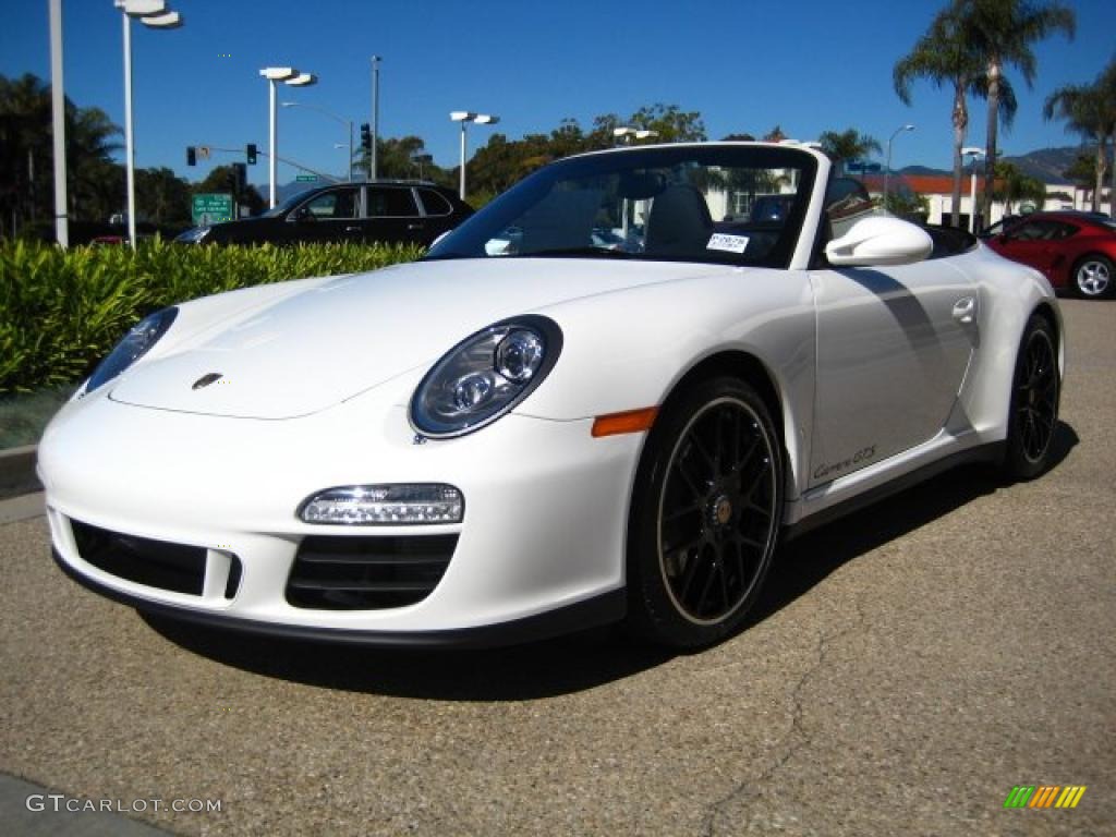 Carrara White 2011 Porsche 911 Carrera 4S Cabriolet Exterior Photo #45323040