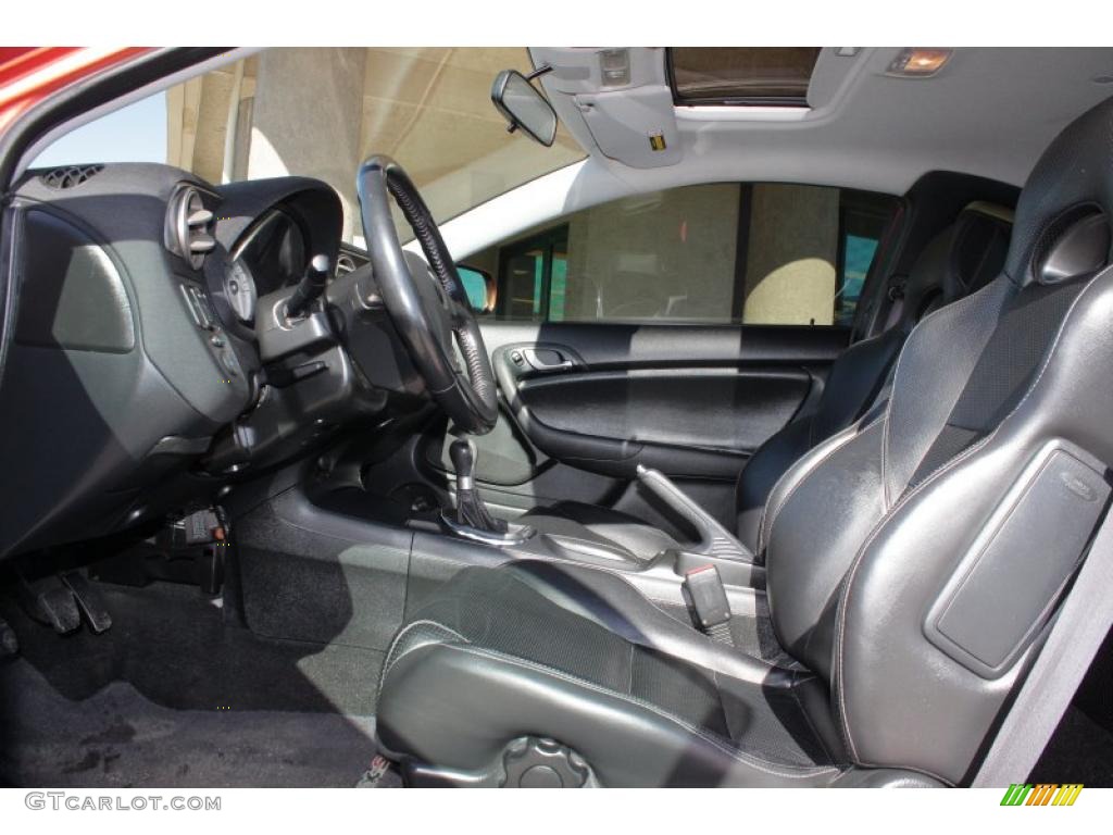 2006 RSX Type S Sports Coupe - Blaze Orange Metallic / Ebony photo #5