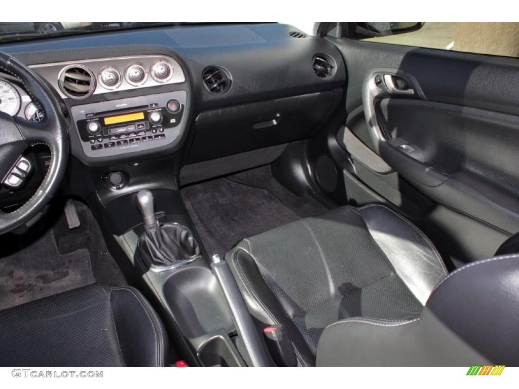 2006 RSX Type S Sports Coupe - Blaze Orange Metallic / Ebony photo #10