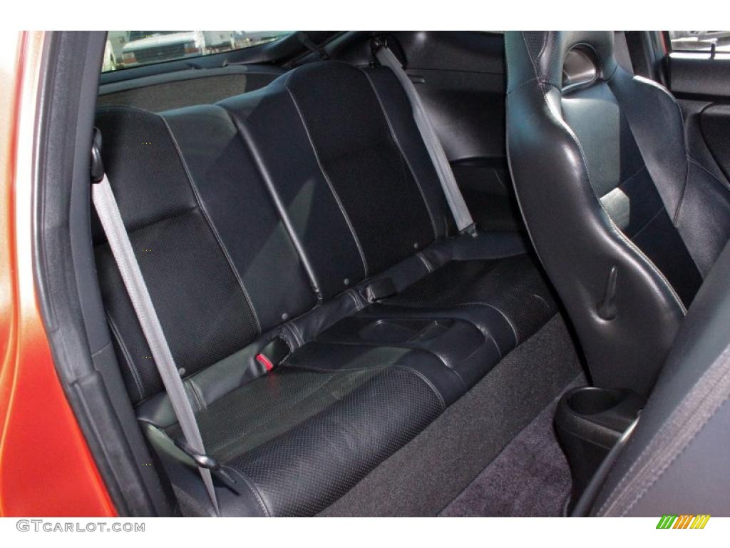 2006 RSX Type S Sports Coupe - Blaze Orange Metallic / Ebony photo #12