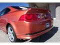 2006 Blaze Orange Metallic Acura RSX Type S Sports Coupe  photo #17