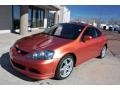 2006 Blaze Orange Metallic Acura RSX Type S Sports Coupe  photo #21