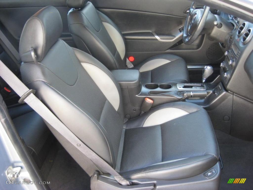 Ebony Interior 2007 Pontiac G6 GTP Coupe Photo #45323756