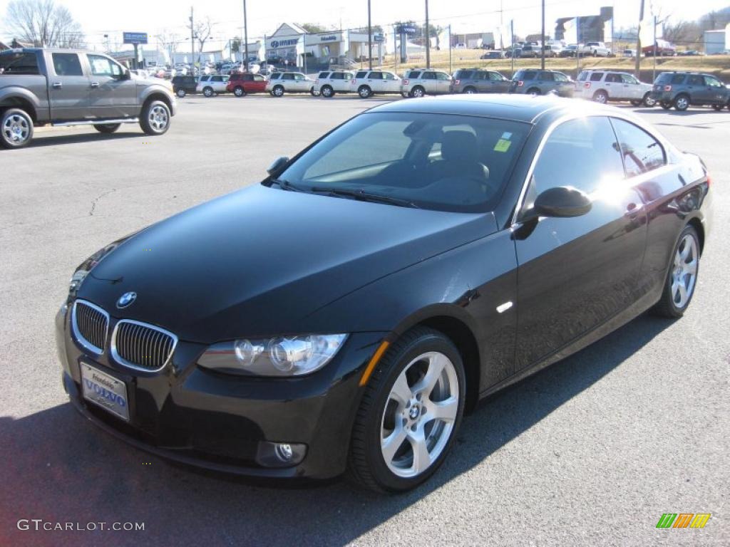 Jet Black 2007 BMW 3 Series 328xi Coupe Exterior Photo #45324504