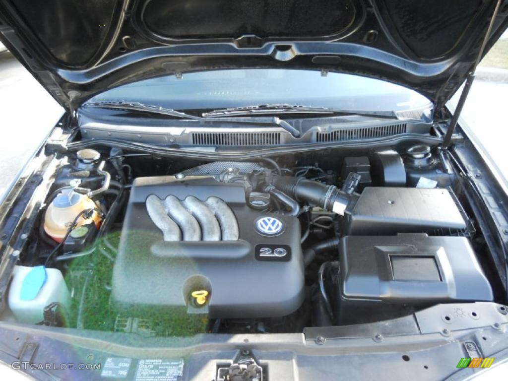 2000 Volkswagen Jetta GLS Sedan 2.0 Liter SOHC 8-Valve 4 Cylinder Engine Photo #45325138