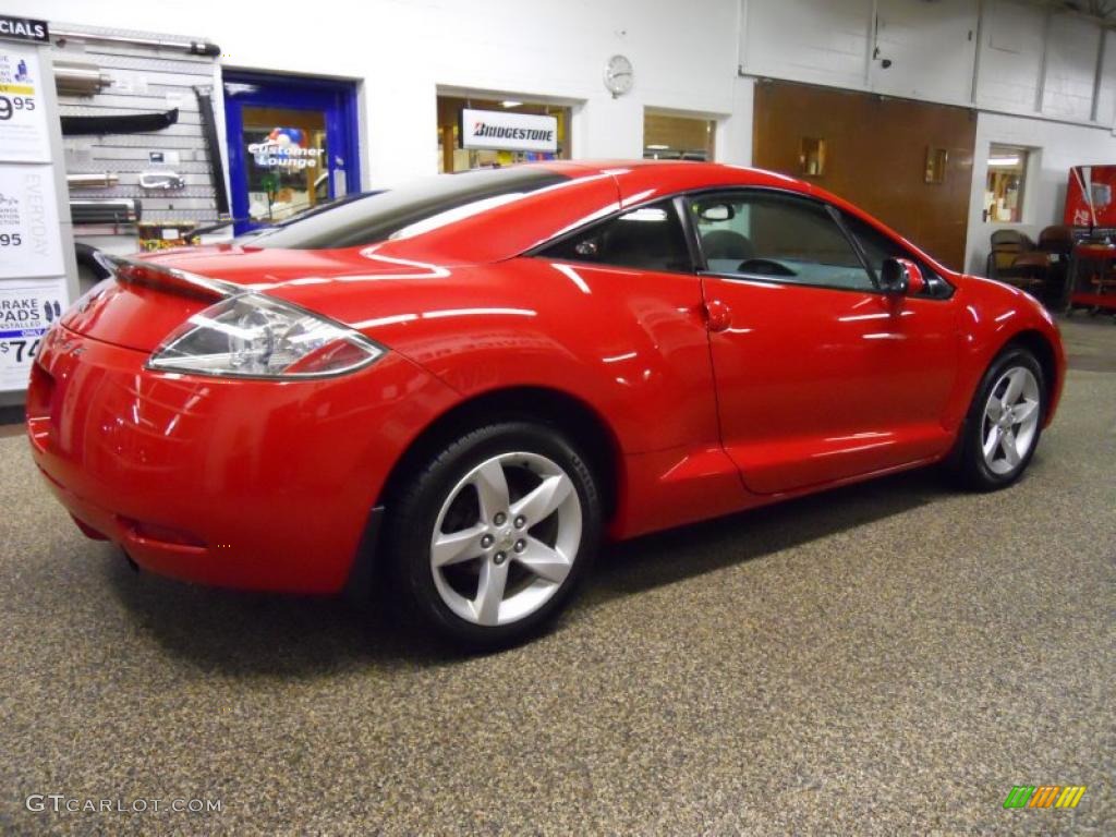 Pure Red 2007 Mitsubishi Eclipse GS Coupe Exterior Photo #45325310