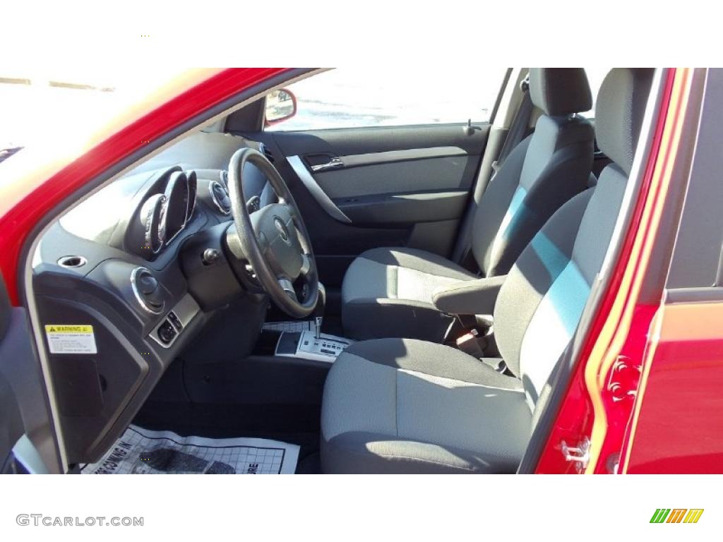Charcoal Interior 2009 Pontiac G3 Standard G3 Model Photo #45325882