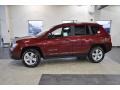 2011 Deep Cherry Red Crystal Pearl Jeep Compass 2.4 Latitude  photo #1