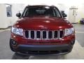 2011 Deep Cherry Red Crystal Pearl Jeep Compass 2.4 Latitude  photo #3