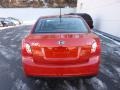 2010 Tropical Red Kia Rio LX Sedan  photo #3