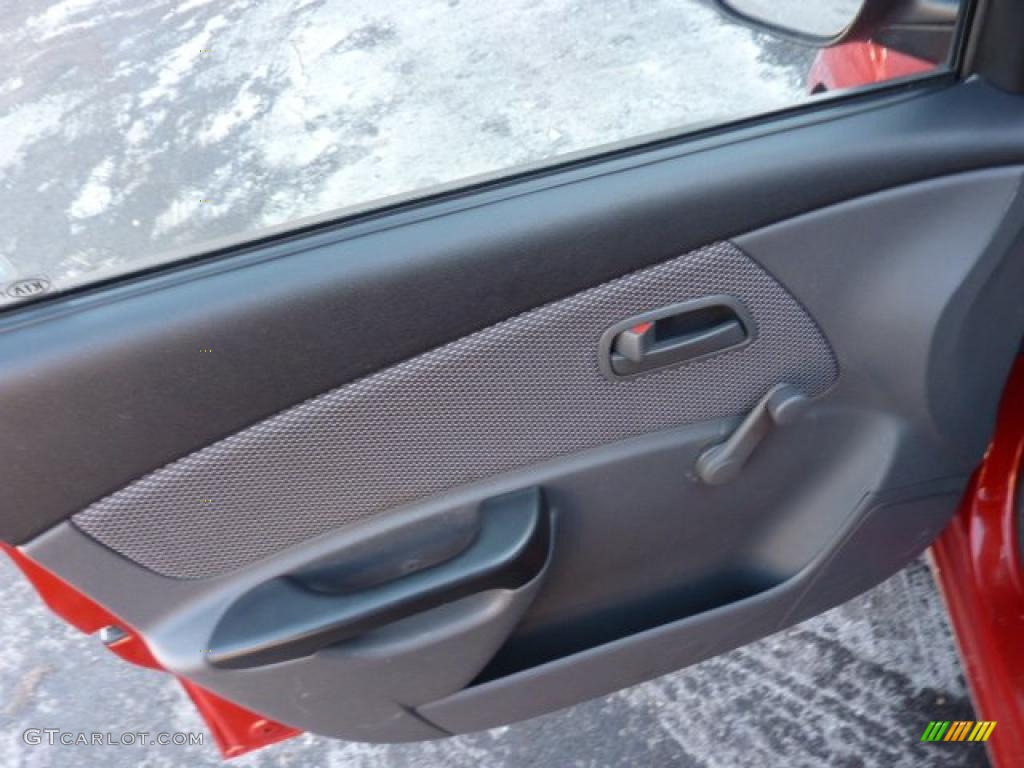 2010 Kia Rio LX Sedan Gray Door Panel Photo #45326899