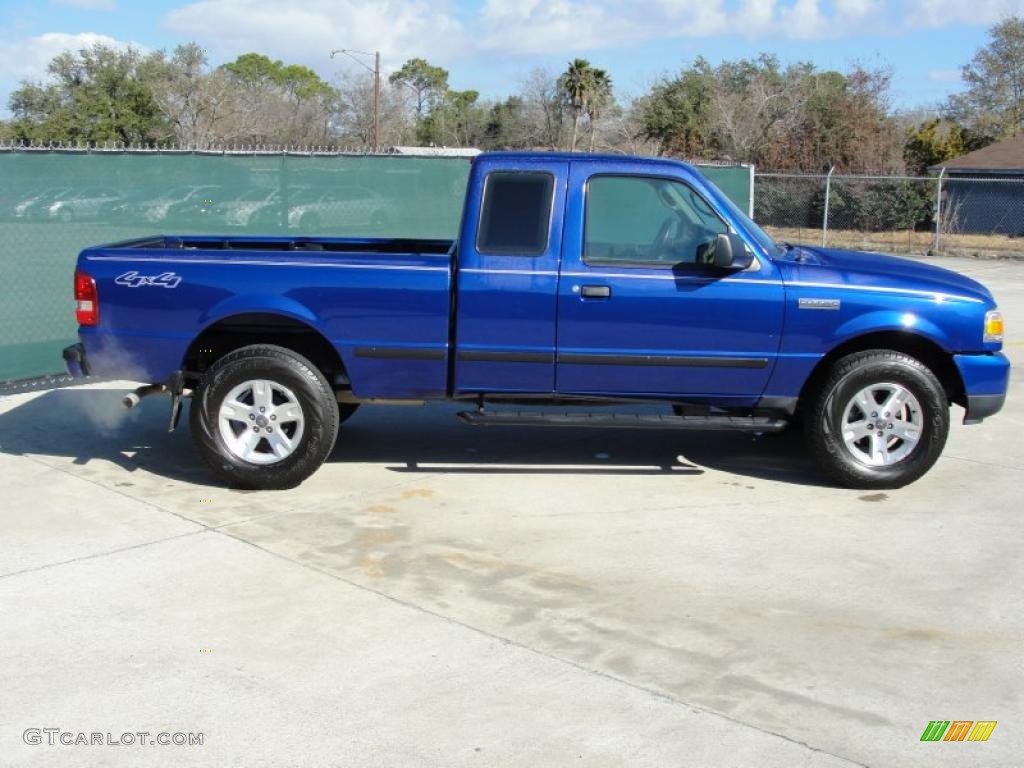 Sonic Blue Metallic 2006 Ford Ranger XLT SuperCab 4x4 Exterior Photo #45327007