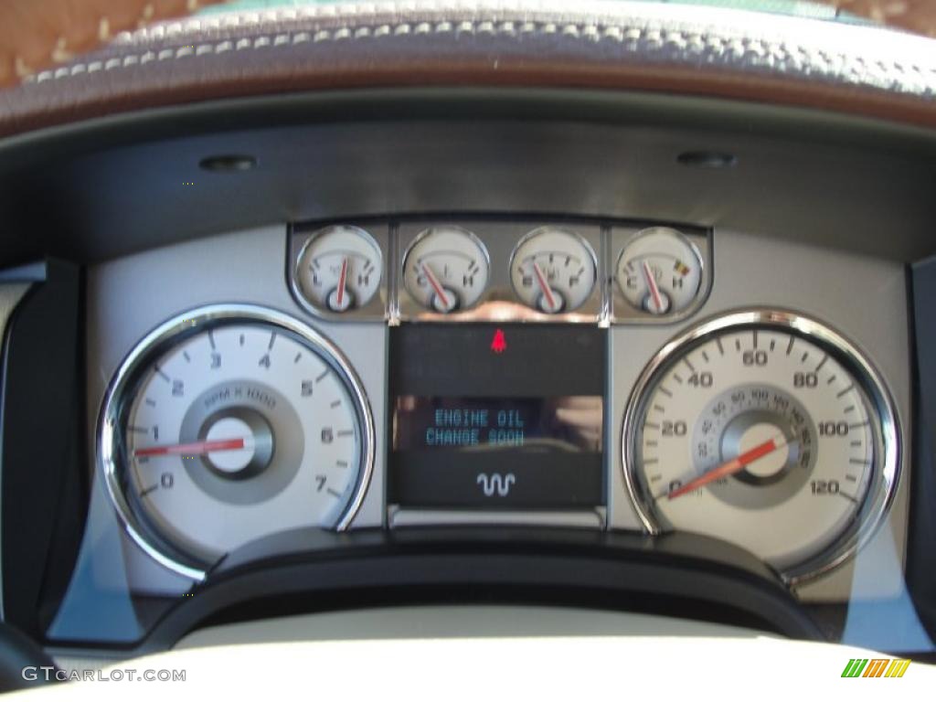 2010 Ford F150 King Ranch SuperCrew 4x4 Gauges Photo #45328911