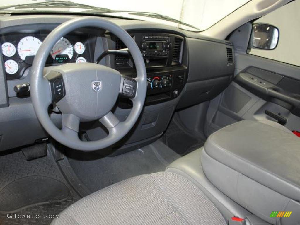 2007 Ram 1500 ST Regular Cab - Mineral Gray Metallic / Medium Slate Gray photo #9