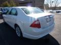 2011 White Platinum Tri-Coat Ford Fusion SEL V6  photo #4