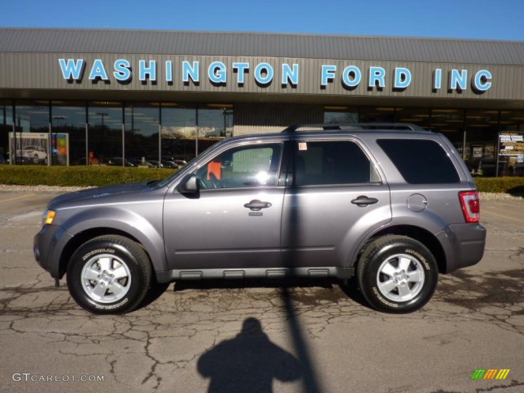 2010 Escape XLT 4WD - Sterling Grey Metallic / Charcoal Black photo #1