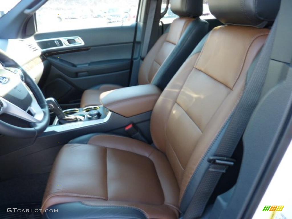 Pecan/Charcoal Interior 2011 Ford Explorer Limited 4WD Photo #45333772