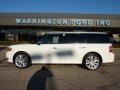 2010 White Suede Ford Flex Limited EcoBoost AWD  photo #1