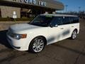 2010 White Suede Ford Flex Limited EcoBoost AWD  photo #8