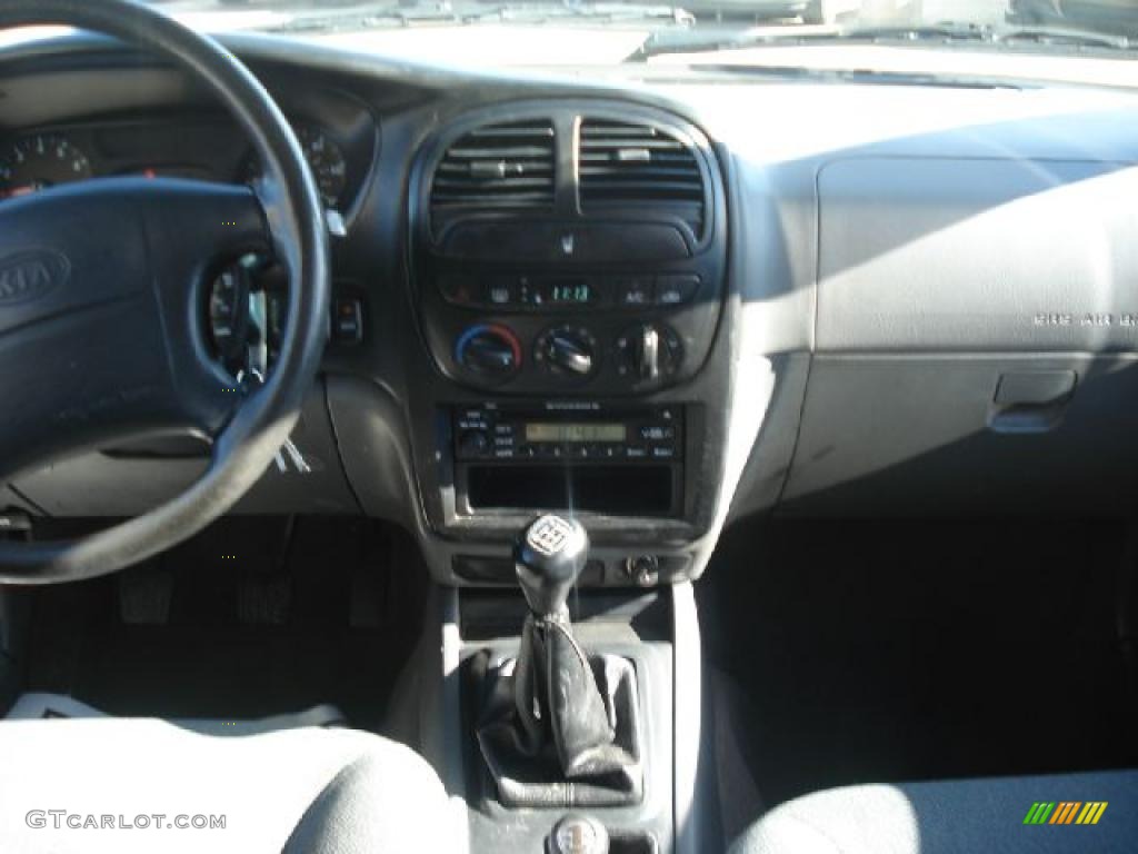2002 Sportage 4x4 - Slate Blue / Gray photo #27