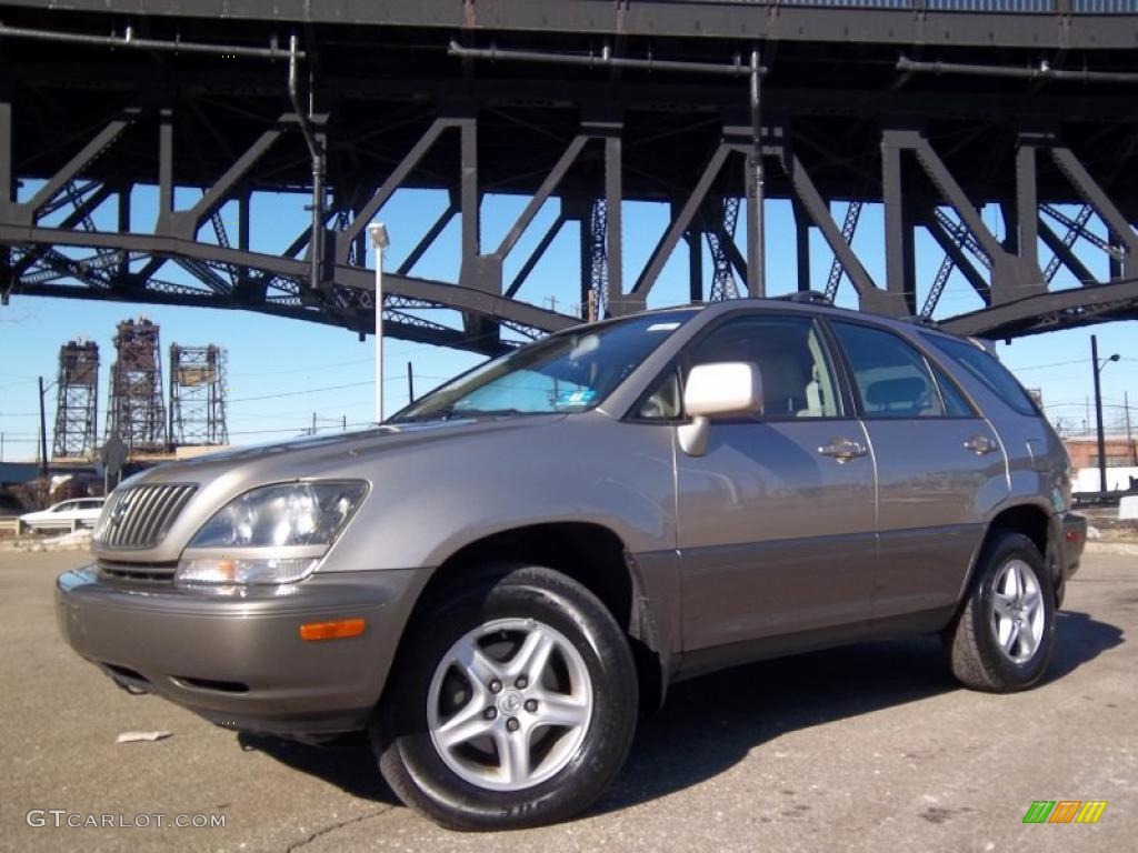 2000 RX 300 AWD - Burnished Gold Metallic / Ivory photo #1