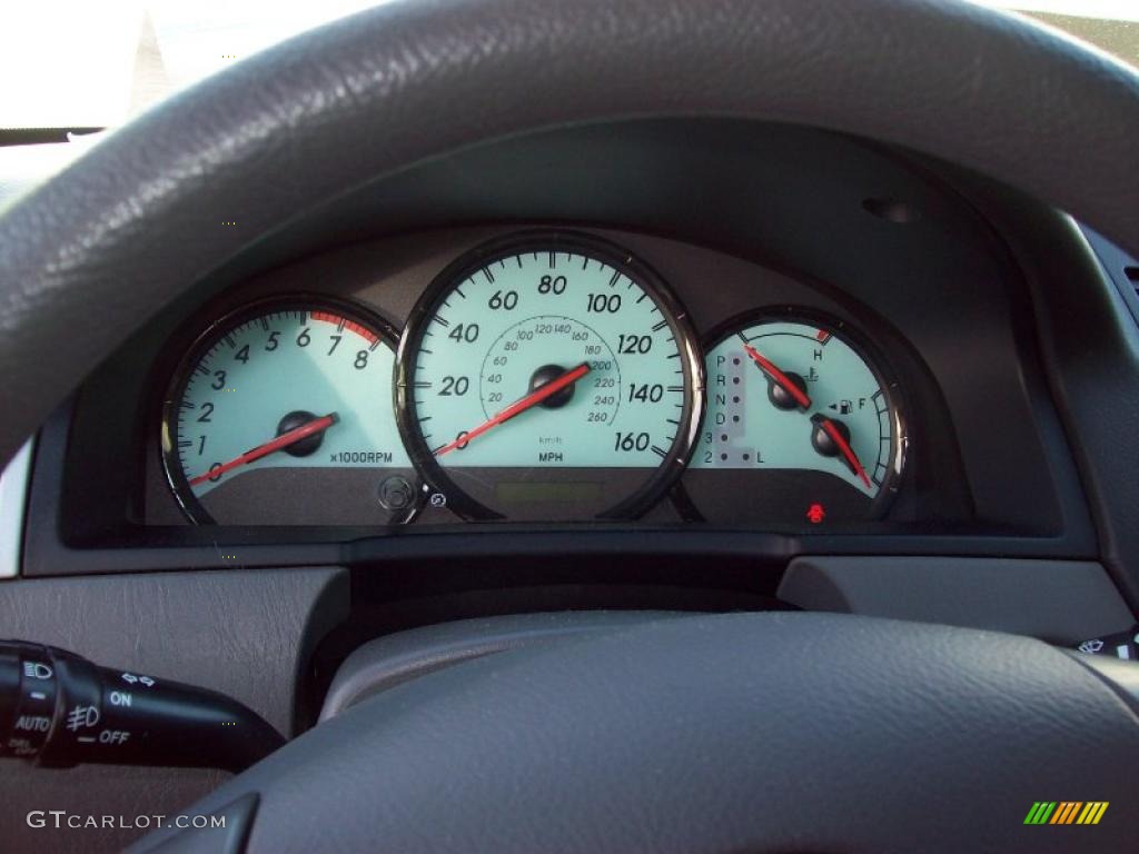 2005 Toyota Solara SE Coupe Gauges Photo #45337488
