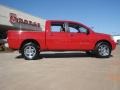 2005 Red Alert Nissan Titan SE Crew Cab 4x4  photo #2